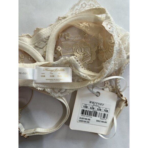 Honey Birdette Whitney Bra in Ivory - Picture 5 of 5